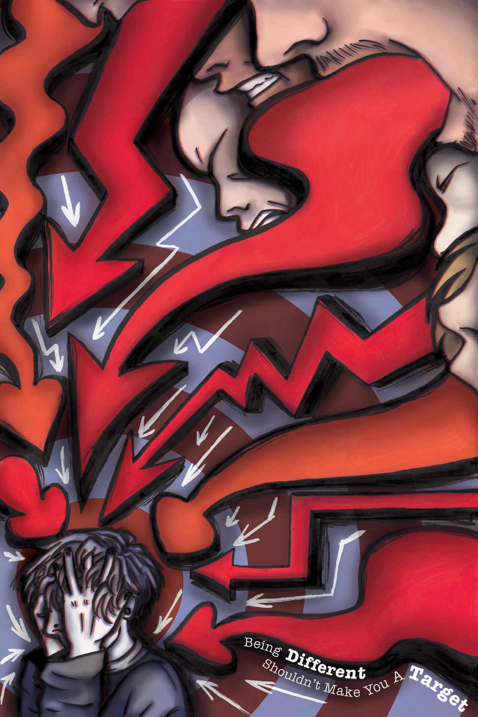 Anti-Bias Poster | Brush, Photoshop | 2024